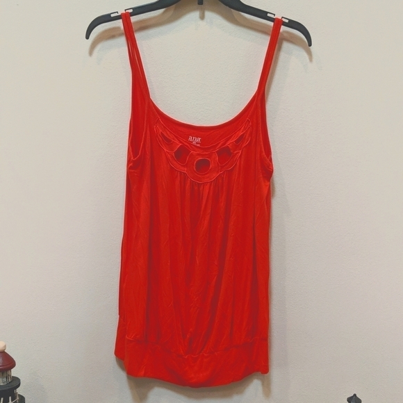 🐢A.N.A. (A New Approach) Women's Orange Tank Size Medium - Picture 1 of 7